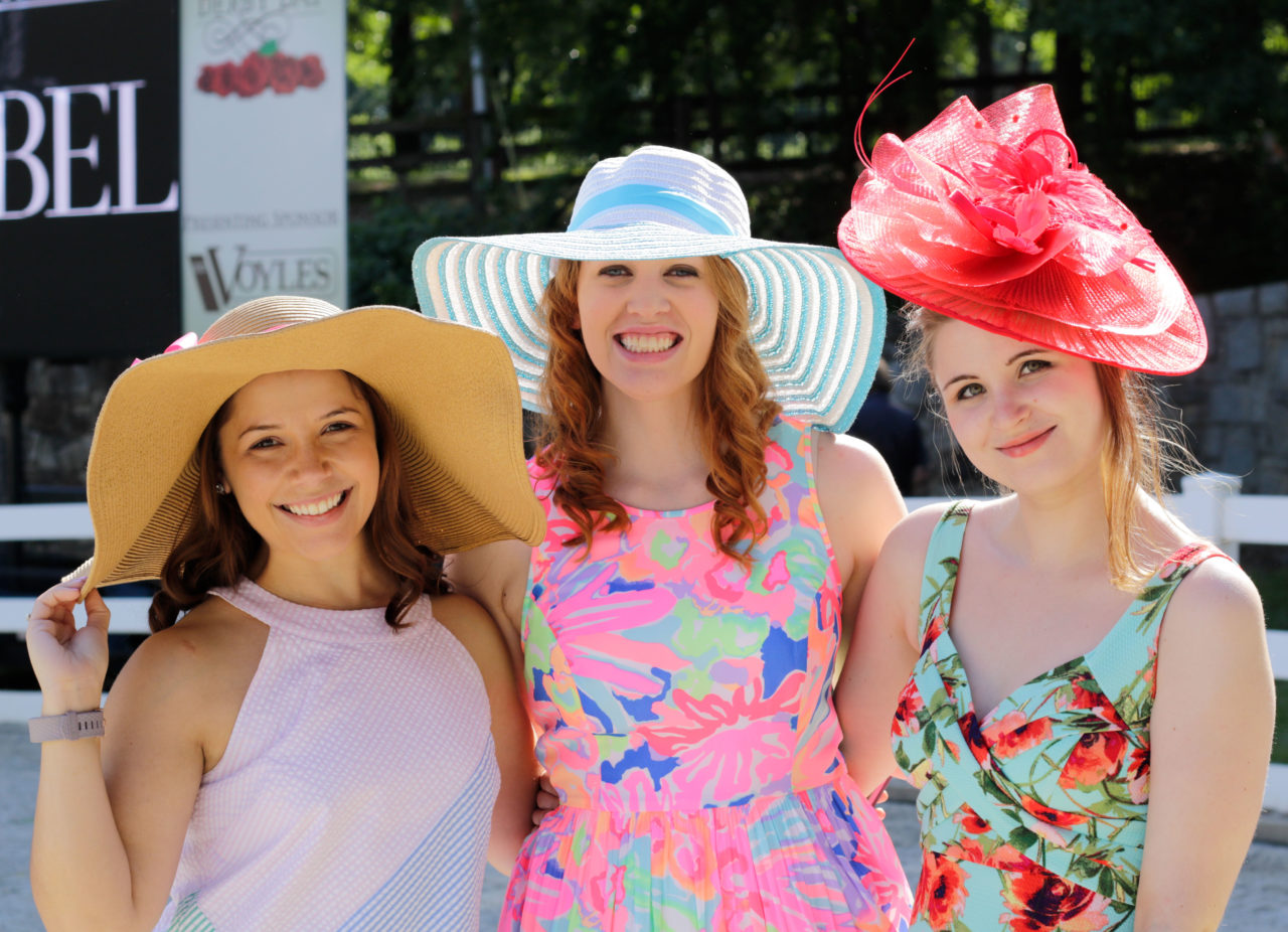 Guests enjoying Shepherd's annual Derby Day event