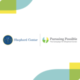 Shepherd Center and Pursuing Possible joint logo