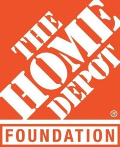 The Home Depot Foundation Logo displayed as sponsor of 2022 Legendary Party.
