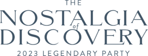 Shepherd Center Legendary Party 2023 The Nostalgia of Discovery Logo