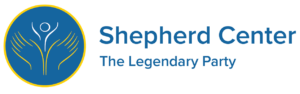 Shepherd Center Legendary Party logo