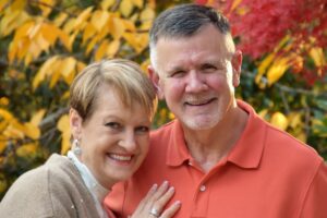 Mike Thomas with his wife Tammy Thomas.