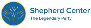 Shepherd Center The Legendary Party logo